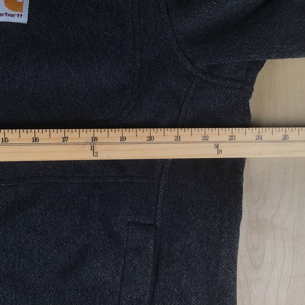 Carhartt Dalton Half Zip Fleece Mens Large Gray 103831-013 Outdoor - Picture 8 of 9